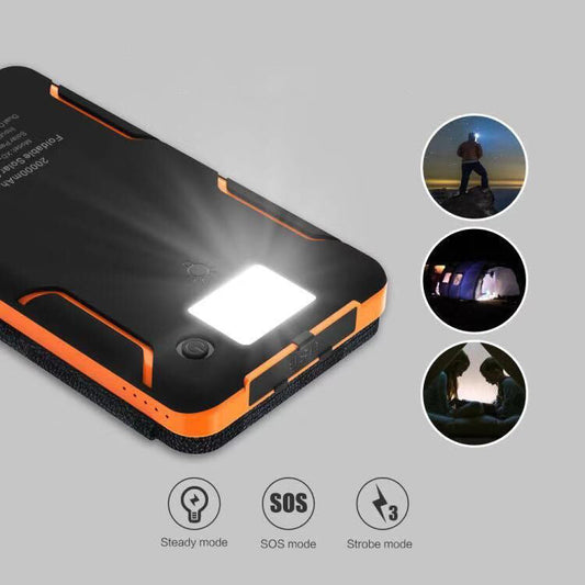 PowerRay | 25000mAh Outdoor Power Bank with Solar