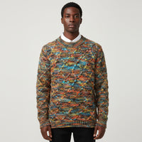 Crew Neck Knit Sweater for Men