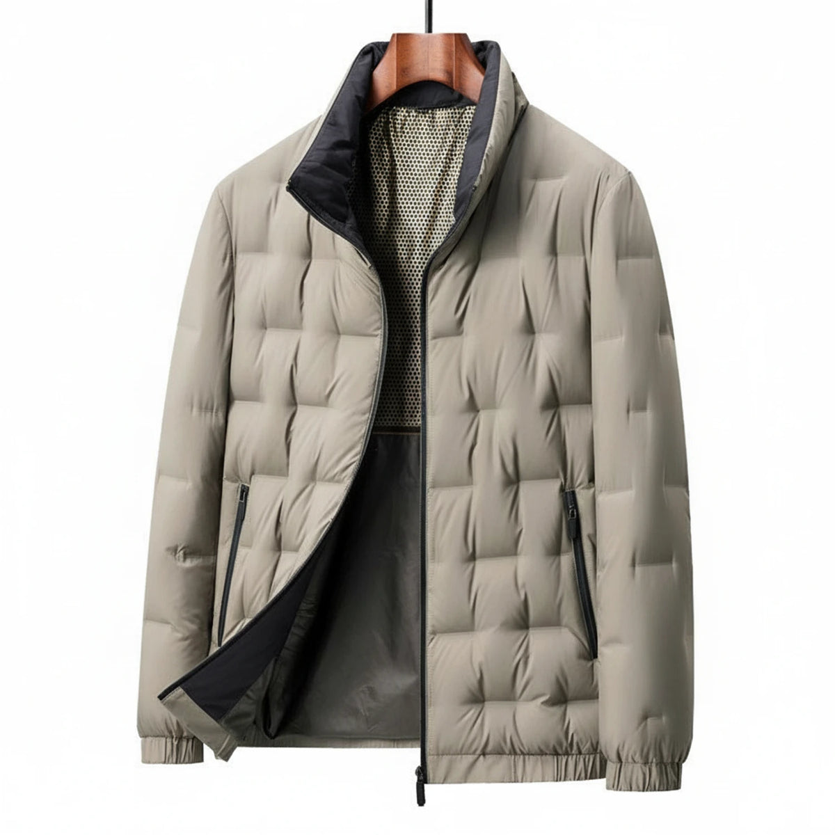 Lightweight Quilted Puffer Jacket for Men
