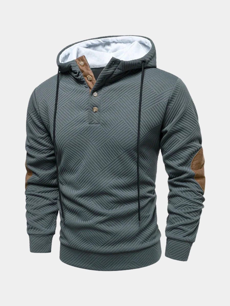 Image of Randall | Men's Button-Up Hoodie