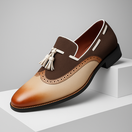 Image of Raymond | Men's Tassel Slip-On Dress Loafers