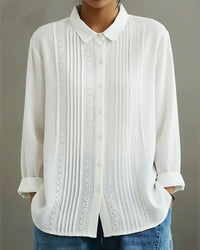 Renee | Women's Button-Down Long Sleeve Blouse