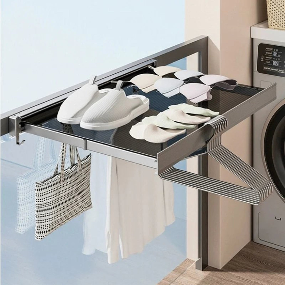 Retractable Storage Rack