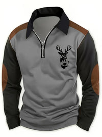 Richard | Men's Half Zip Pullover Sweater