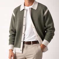 Robin | Men's Button-Down Varsity Jacket