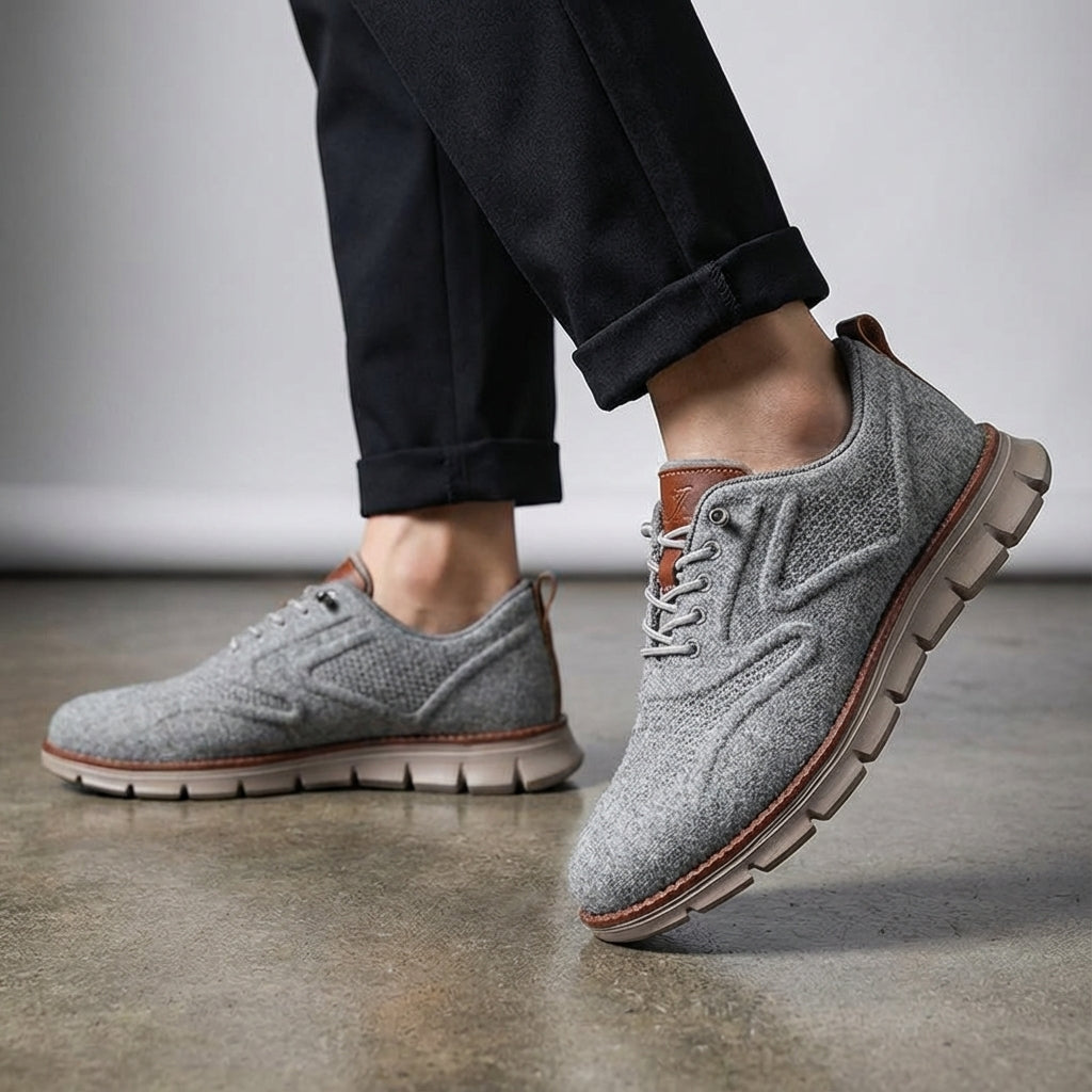 Image of Robin | Men's Lace-Up Wingtip Sneakers