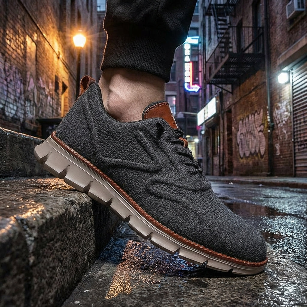 Image of Robin | Men's Lace-Up Wingtip Sneakers