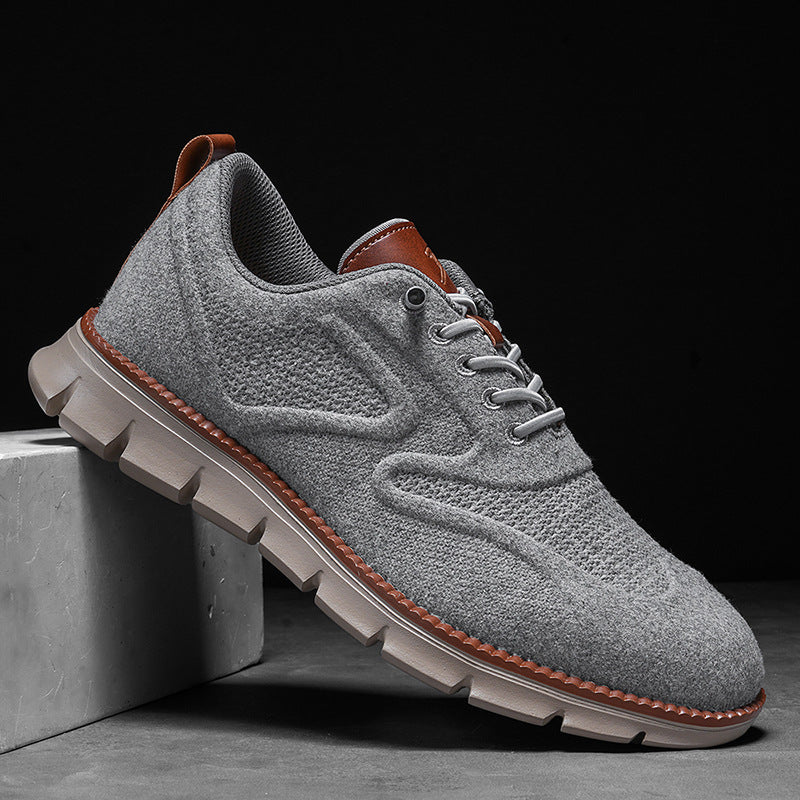 Image of Robin | Men's Lace-Up Wingtip Sneakers