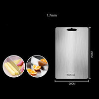 Robust and Hygienic Titanium Cutting Board for the Kitchen