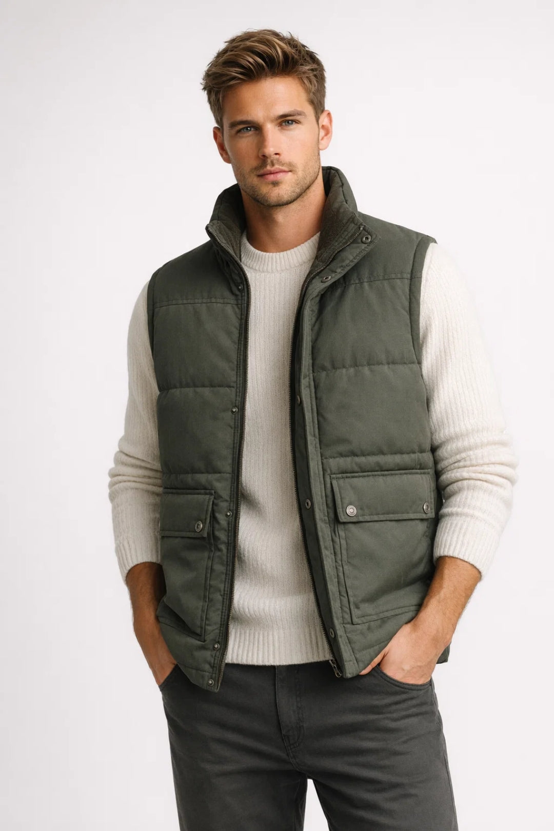 Image of Roland | Men's Puffer Vest Jacket