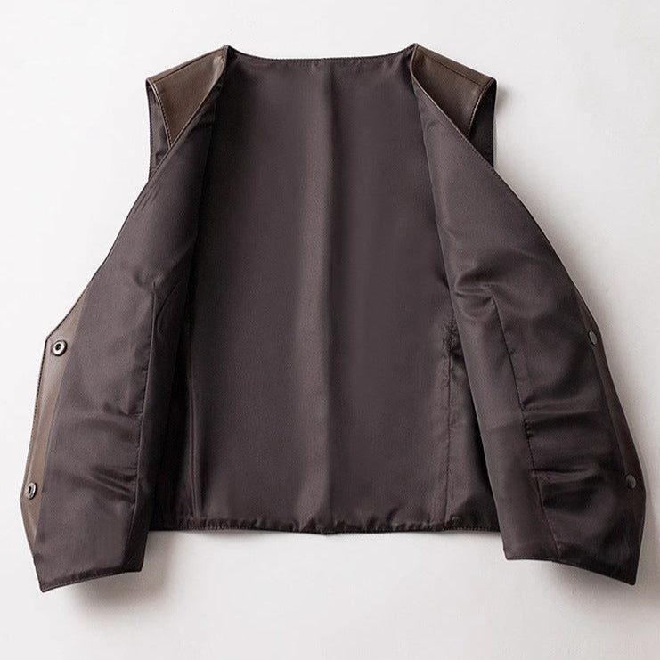 Image of Ruby | Women's Button Front Fitted Vest
