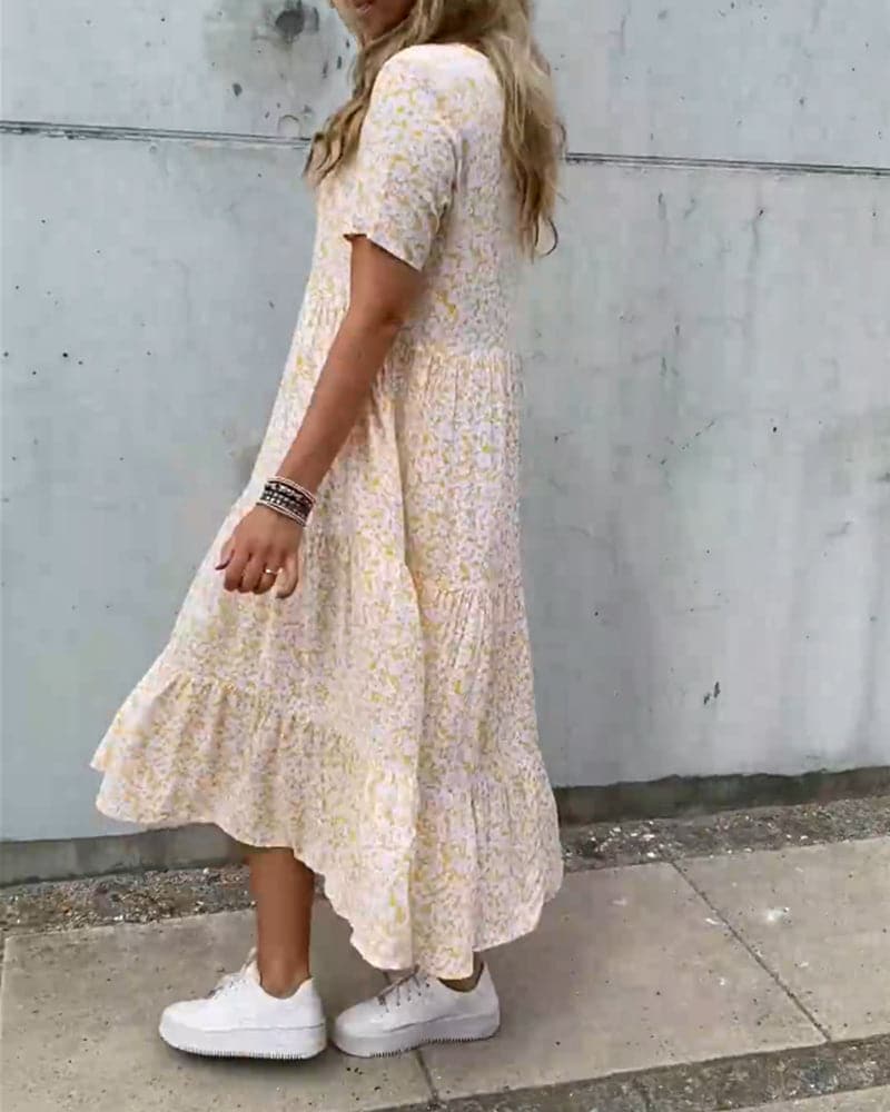 Image of Ruby | Women's Tiered Midi Dress
