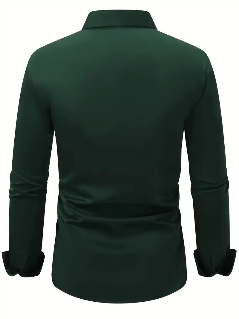 Image of Rudy | Men's Long Sleeve Button-Down Shirt