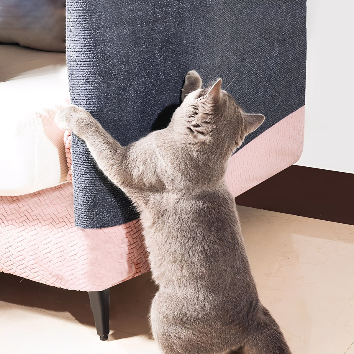 Self-Adhesive Cat Scratch Mat Furniture Protector Pad