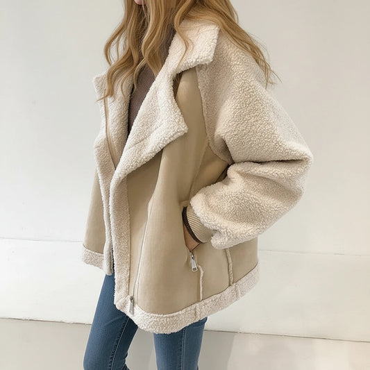 Sherpa Collar Winter Jacket for Women