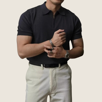 Simon | Men's Zip Polo Shirt