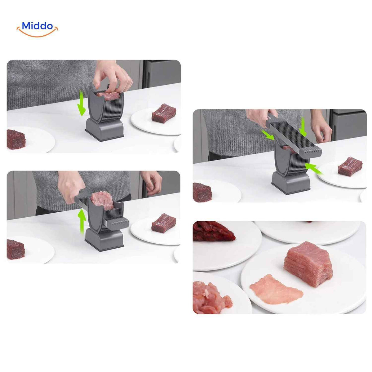 Slicora™ Meat Slicing Set | Manual, Thin Slices & Multi-Function