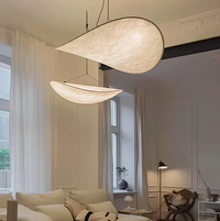 SoieLumière - Elegant Silk Ceiling Light - Unique Design