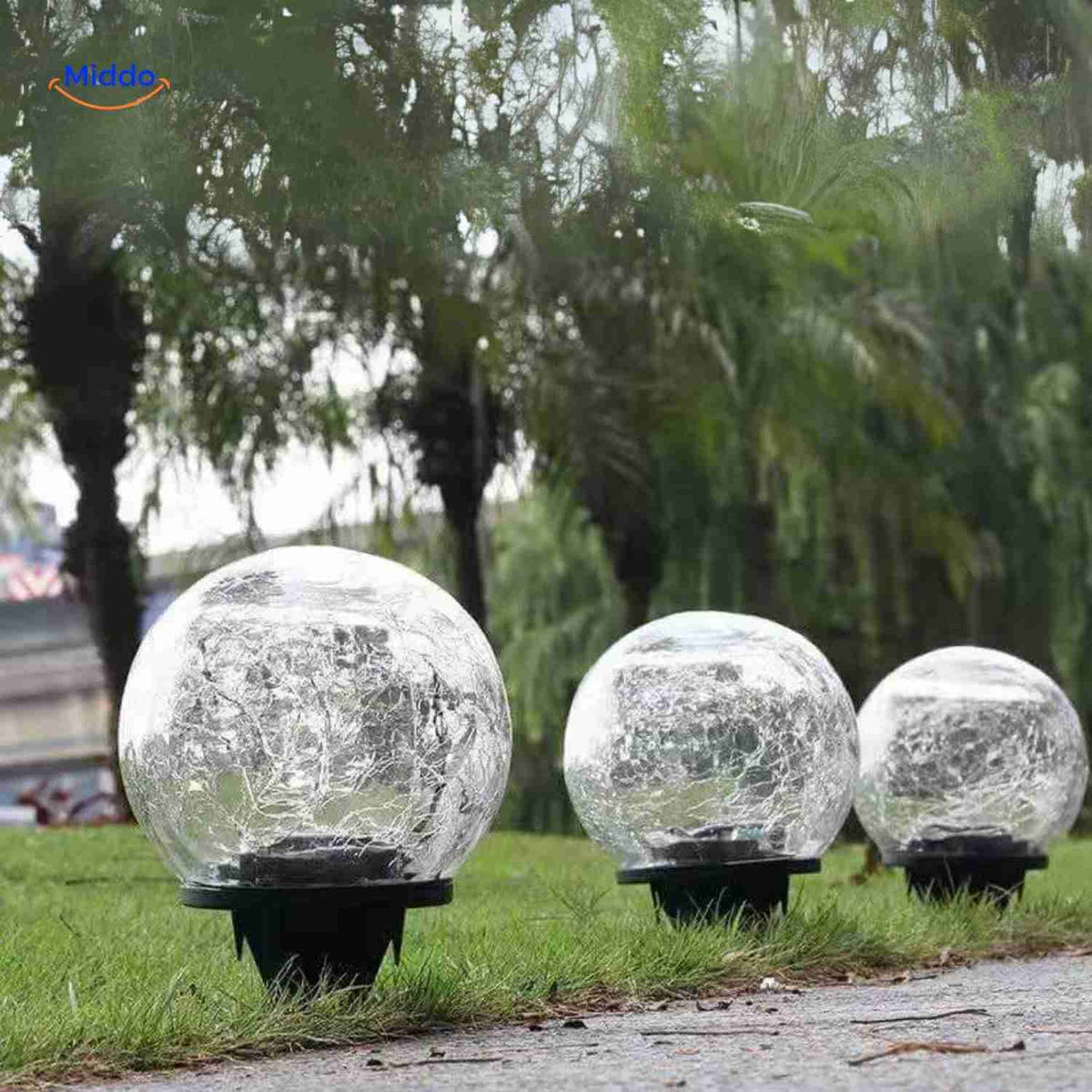 Solvion™ Lamp | Solar Lighting, Waterproof & Atmospheric for Every Garden