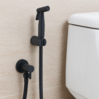 Stainless Steel Handheld Bidet Sprayer – Toilet Spray with Wall Bracket