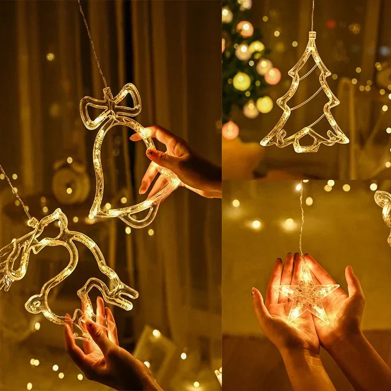 Star and Moon Shaped Garland for Party Decoration