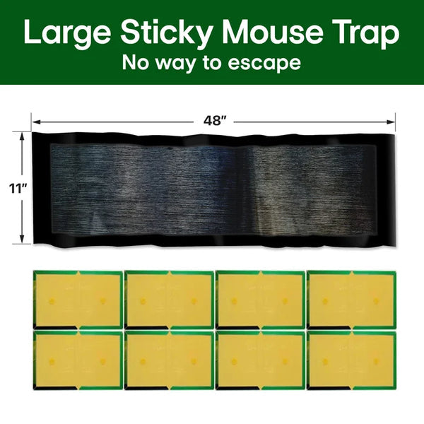 Strong Rat Glue Trap | Extra-Strong Adhesive Formula | Odorless