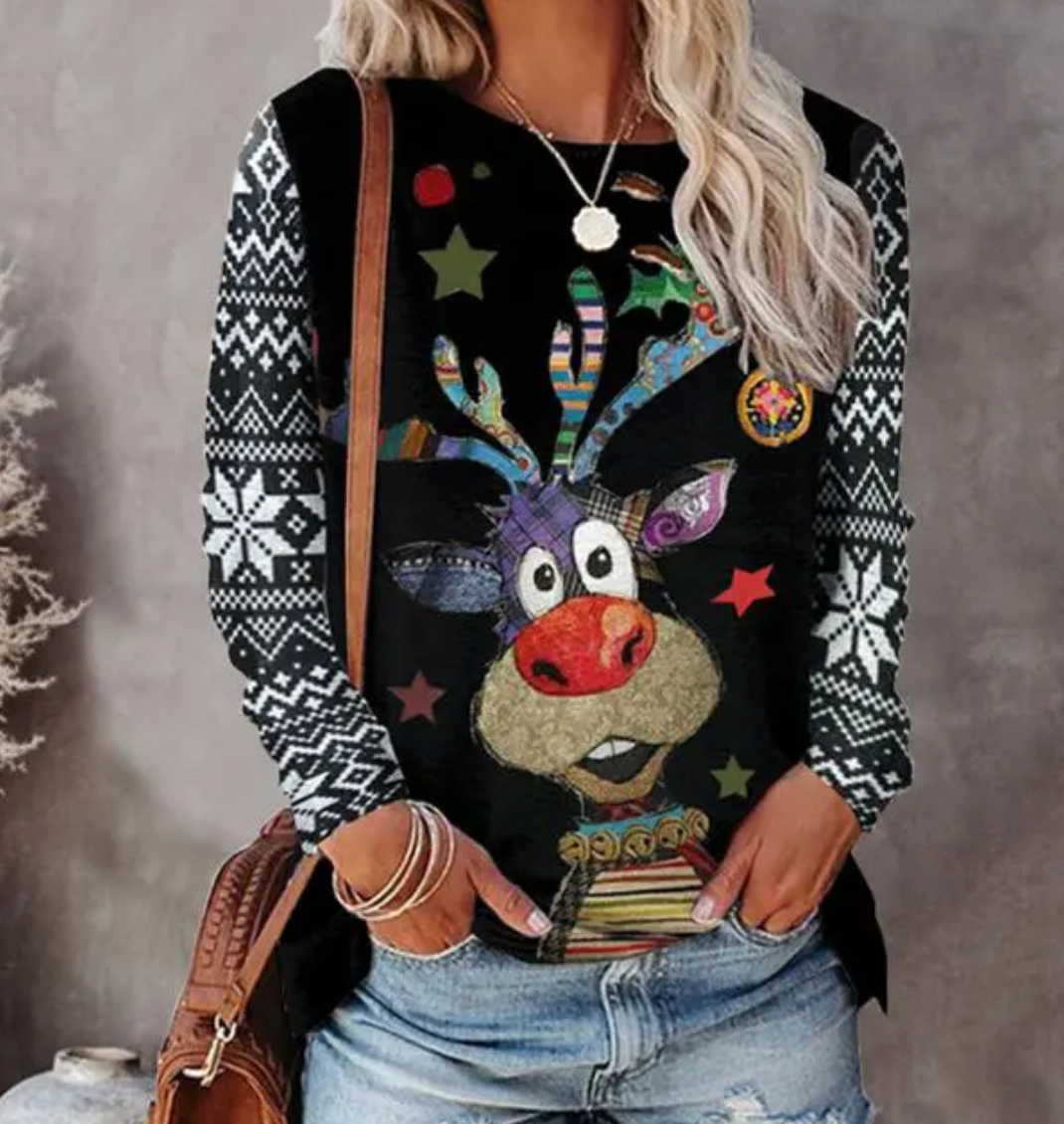 Super Cozy Christmas Sweater - Festive Design