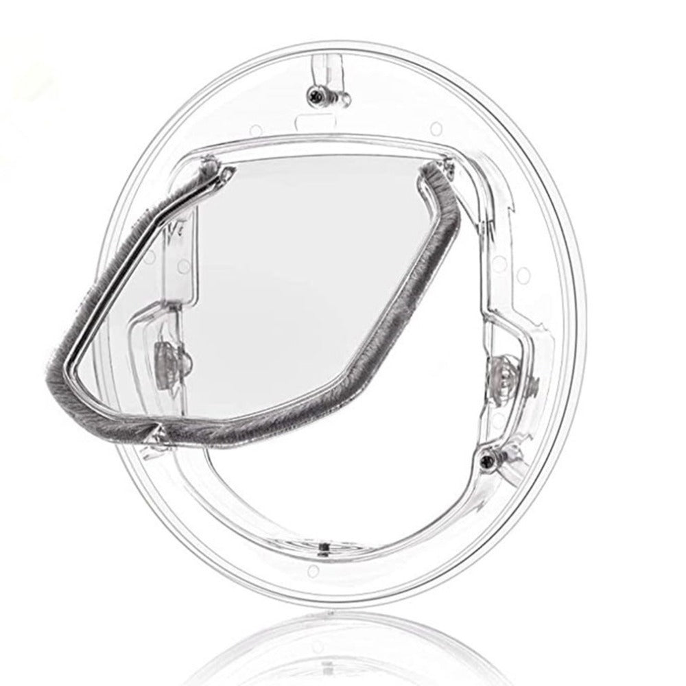 Transparent Pet Flap for Access Control