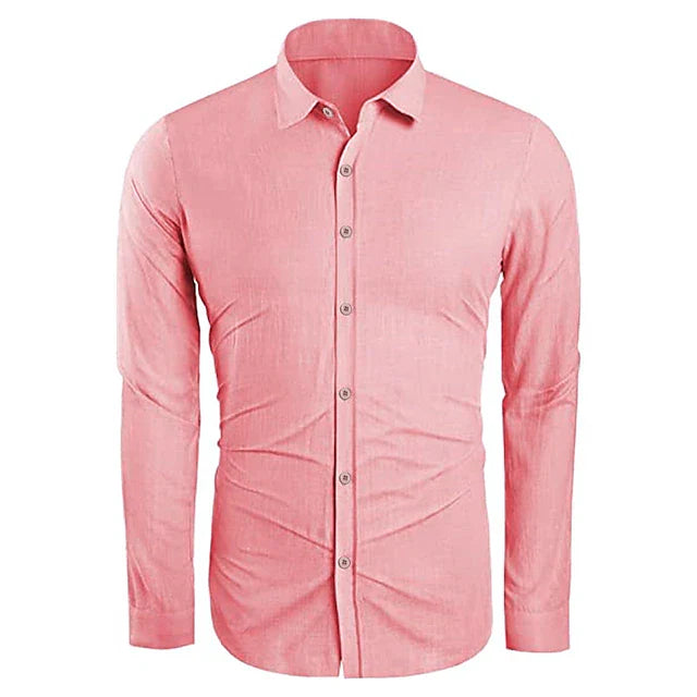 Image of Tristan | Men's Button-Down Casual Shirt