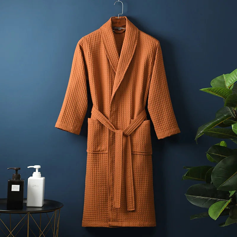 Unisex Classic Cut Bathrobe with Pockets