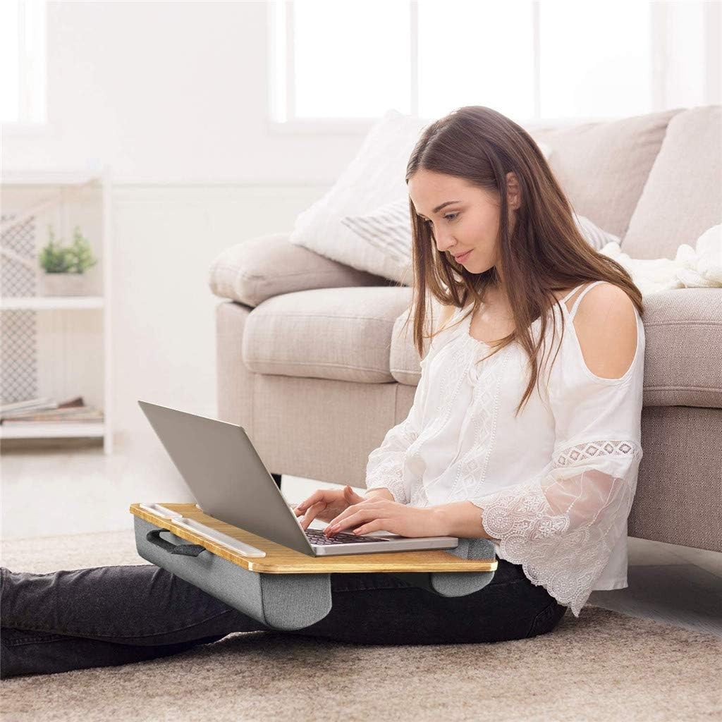 Versatile Laptop Tray for Bed or Sofa with Adjustable Height