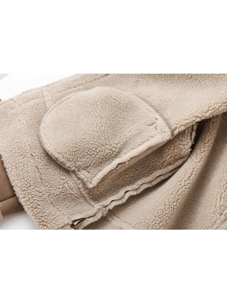 Vintage Fusion Winter Jacket - Warm & Trendy