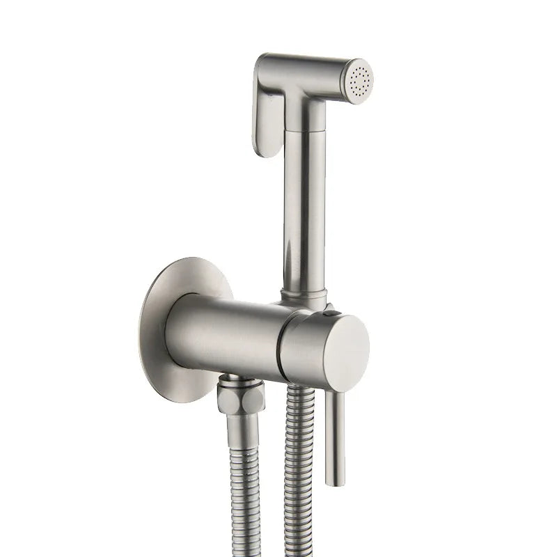 Wall-Mounted Bidet Spray Faucet Set