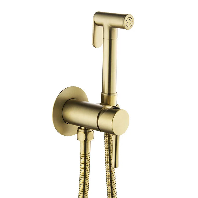 Wall-Mounted Bidet Spray Faucet Set