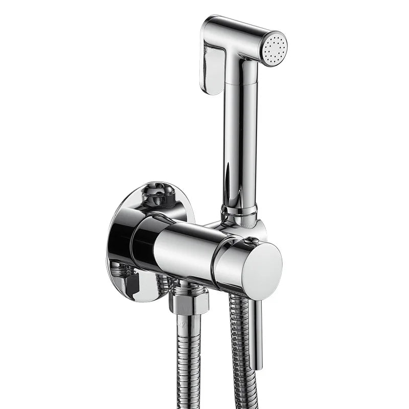 Wall-Mounted Bidet Spray Faucet Set