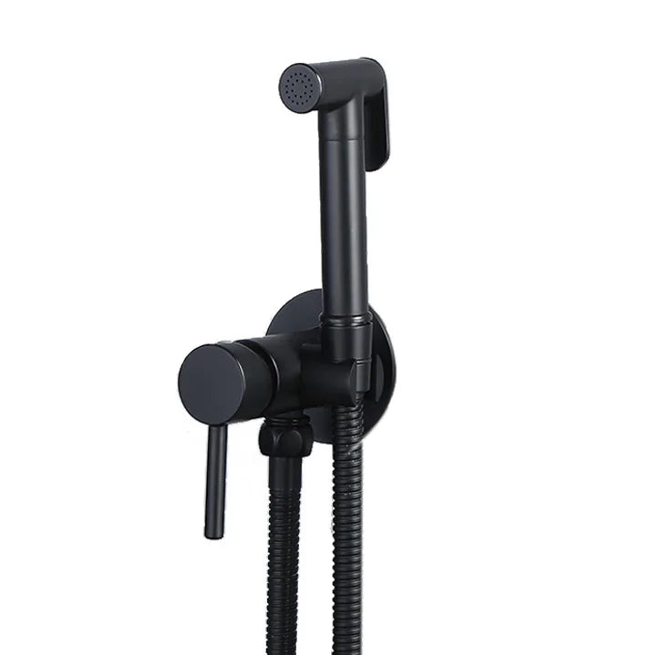 Wall-Mounted Bidet Spray Faucet Set