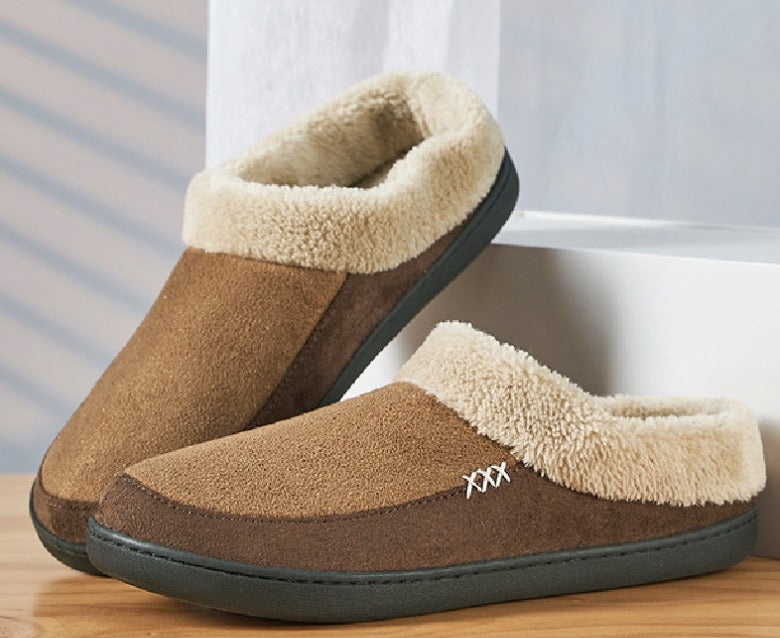 Warm Men's Winter Slippers