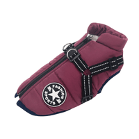 Waterproof Winter Dog Coat with Harness
