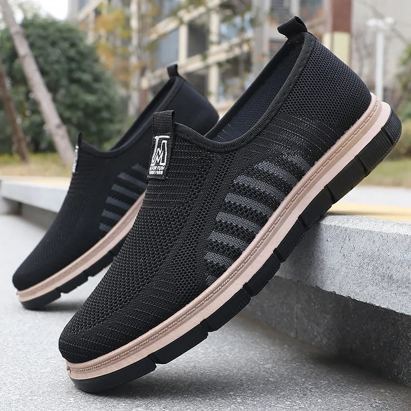 Image of Wesley | Men's Slip-On Knit Sneakers