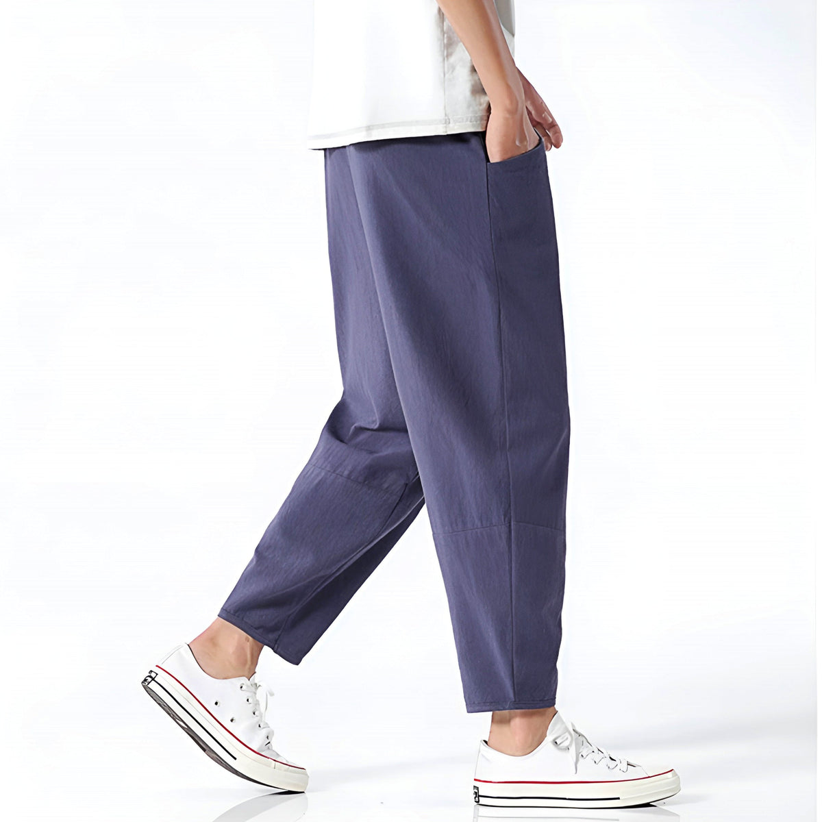 Image of William | Men's Cropped Drawstring Pants