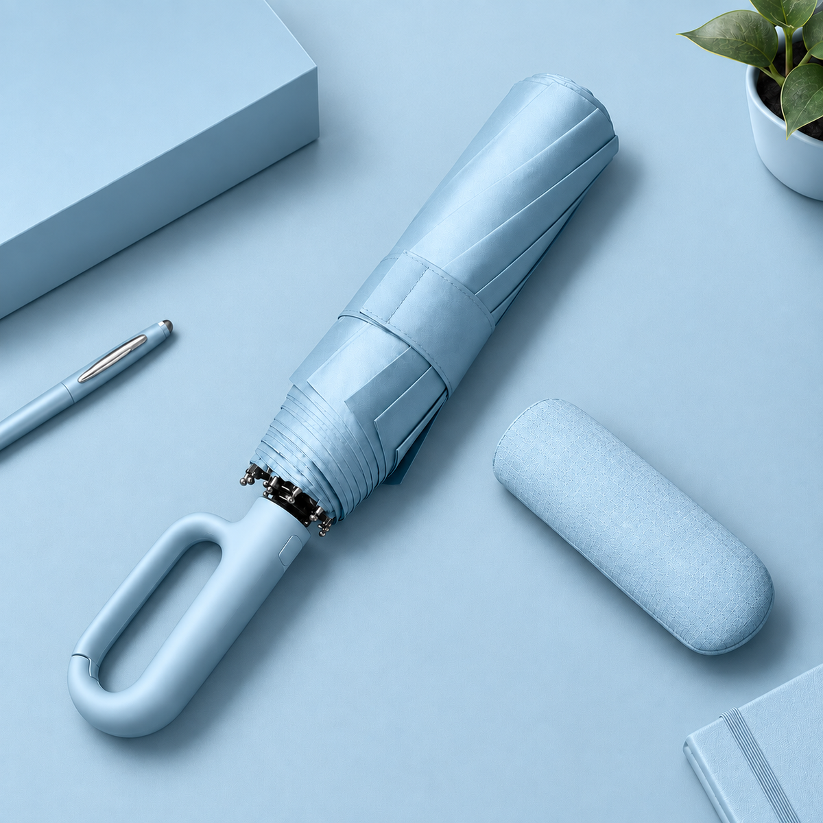 Windproof Automatic Travel Umbrella