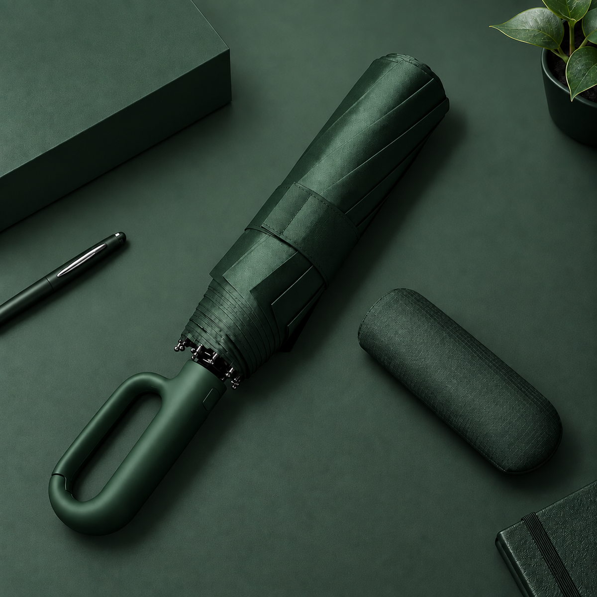 Windproof Automatic Travel Umbrella