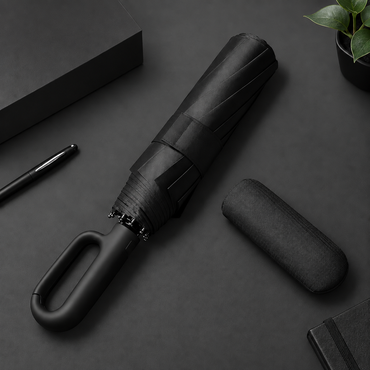 Windproof Automatic Travel Umbrella