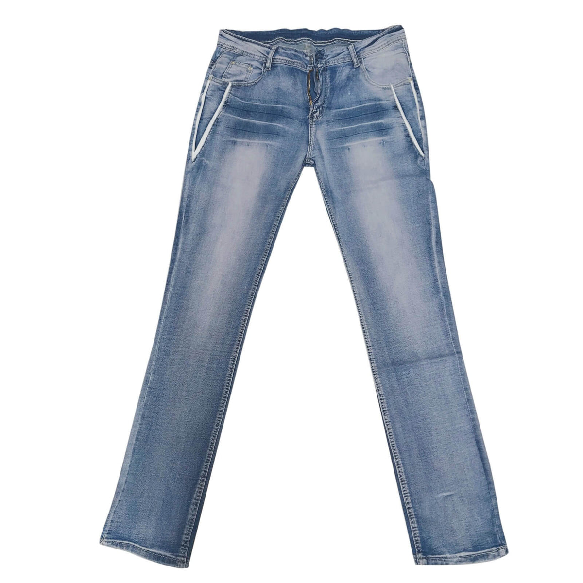 Women's Bootcut Jeans with Flag Details