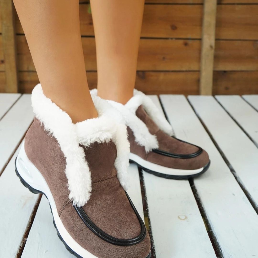 Women's Cushioned Platform Ankle Boots