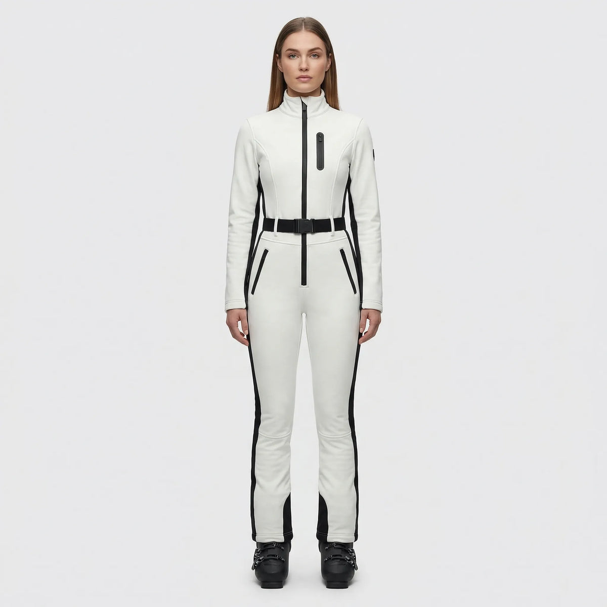 Women's Form-Fitting One-Piece Ski Suit - Iris