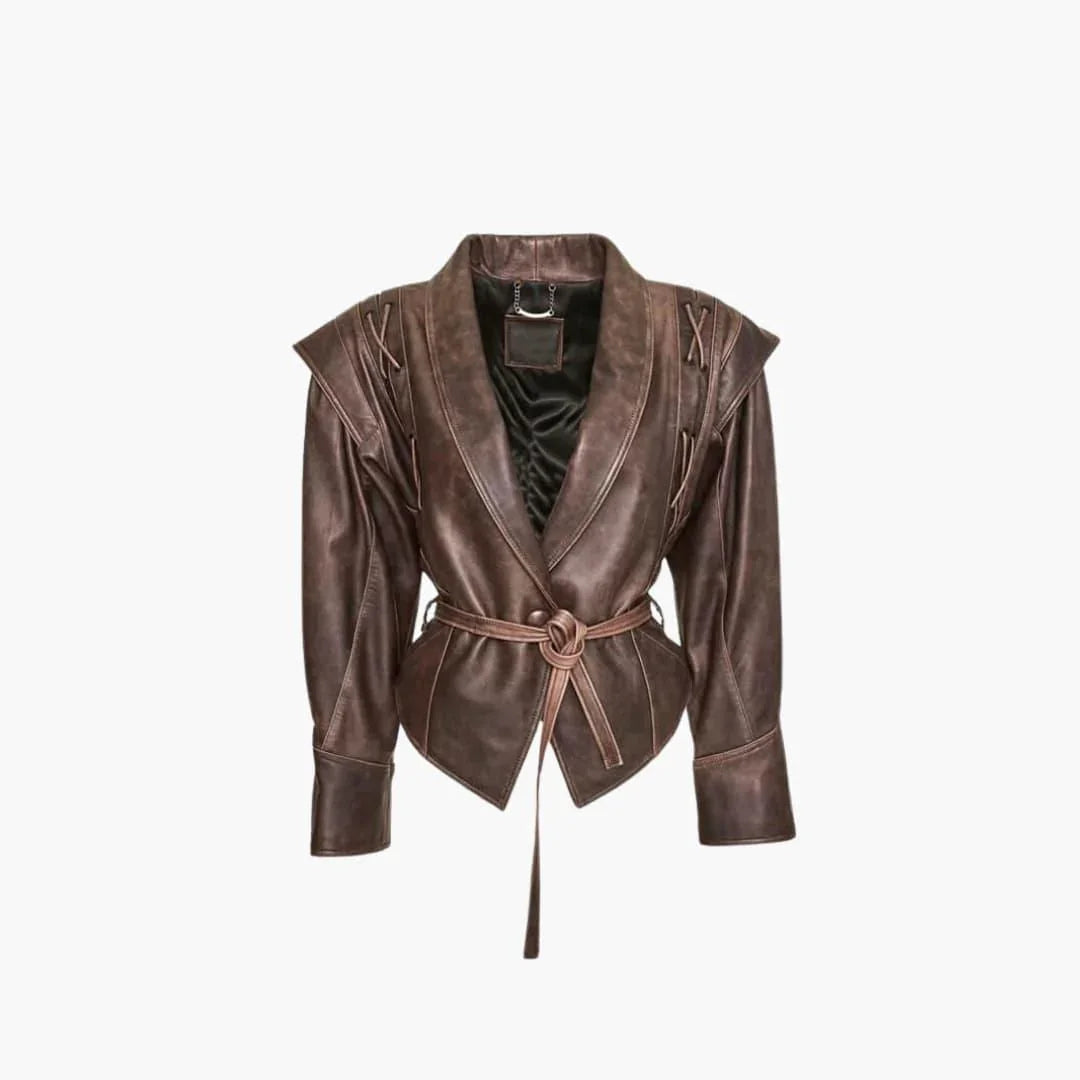 Women's Jacket with Button Placket