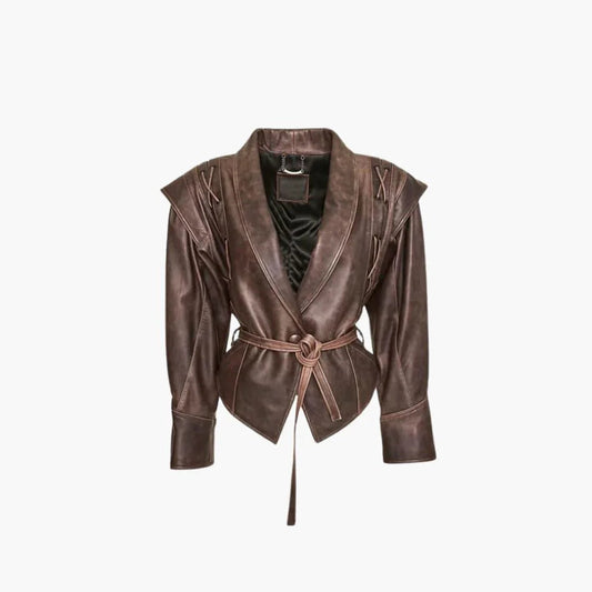 Women's Jacket with Button Placket