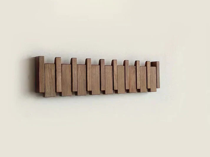 Wood Piano Coat Rack - Stylish and Functional