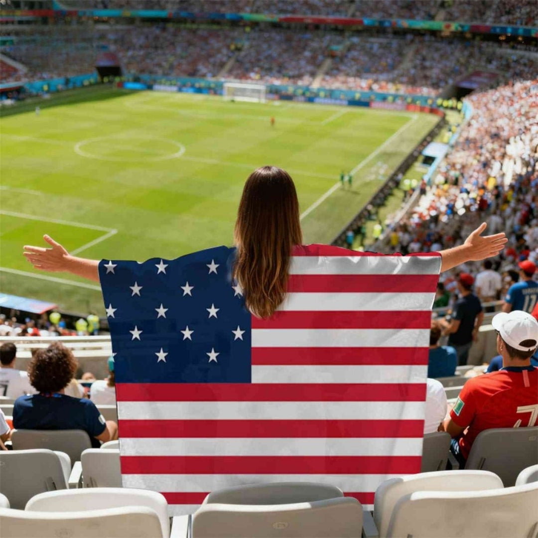 World Cup Flag - Lightweight Fan Supporter Cape
